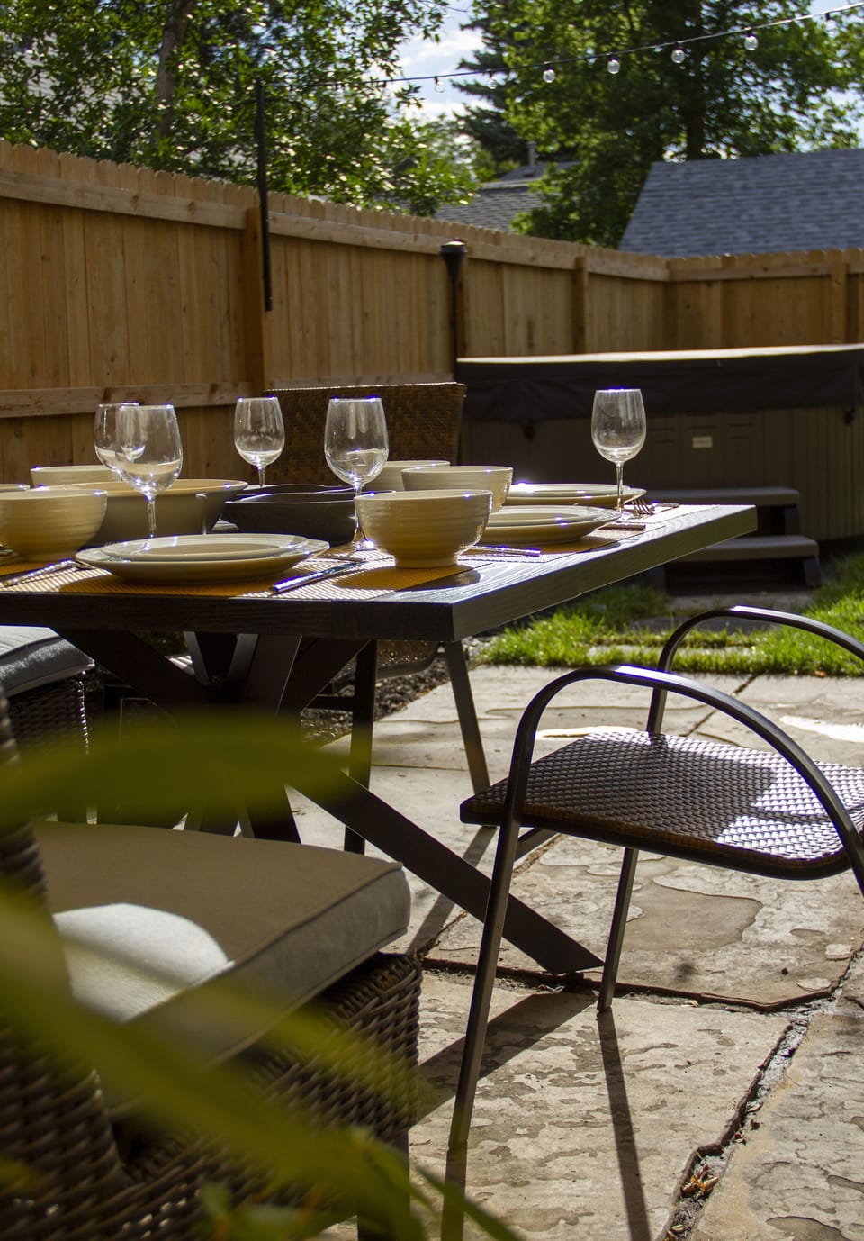 Outdoor dining