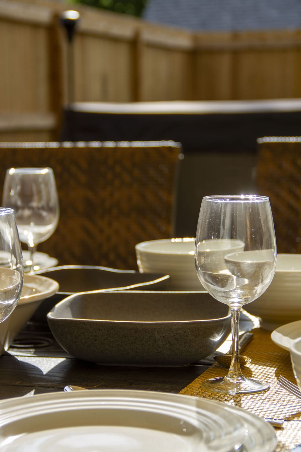 Outdoor dining