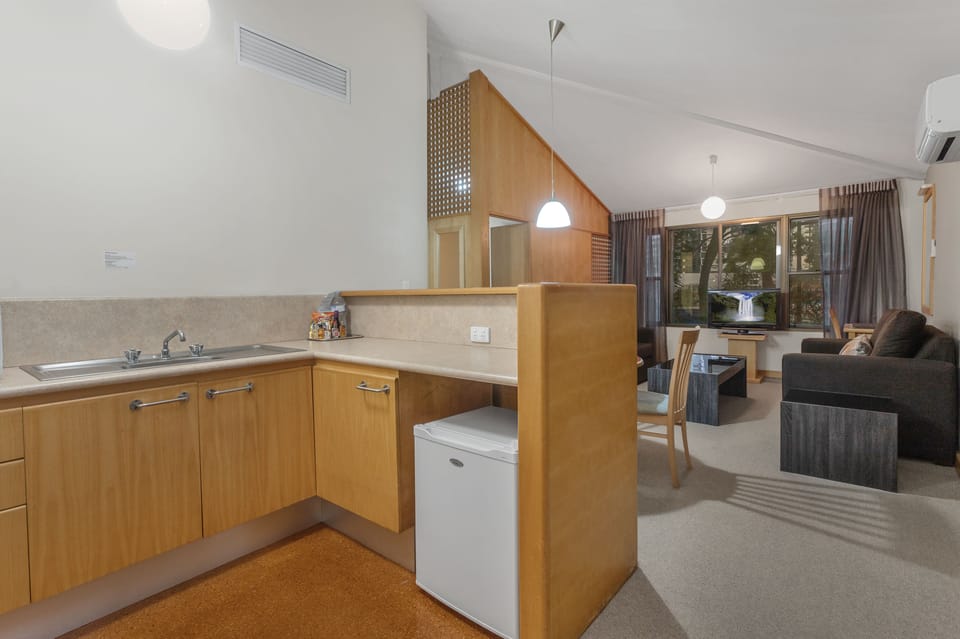 Classic Suite, 2 Bedrooms, Kitchenette | Private kitchenette | Fridge, electric kettle