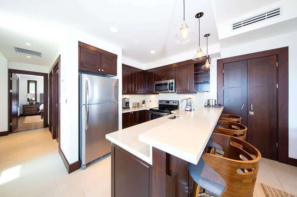 Fully equipped kitchen