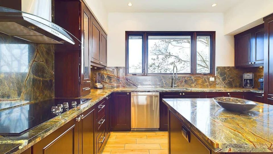 Spacious kitchen