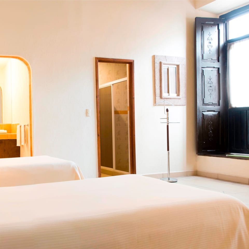 Standard Room, 2 Double Beds | In-room safe, laptop workspace, iron/ironing board, free WiFi