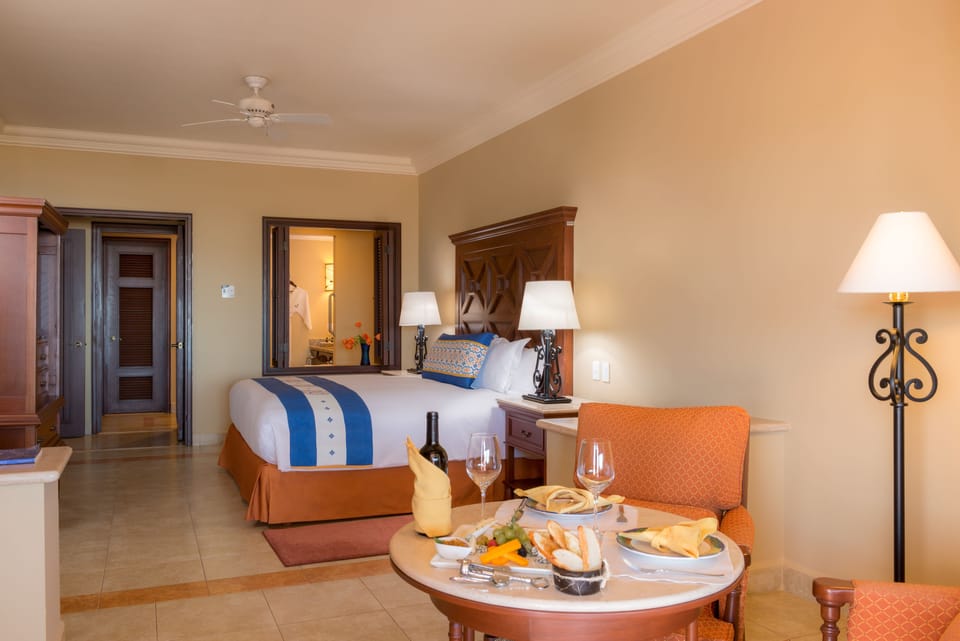 Premium bedding, pillowtop beds, in-room safe, desk