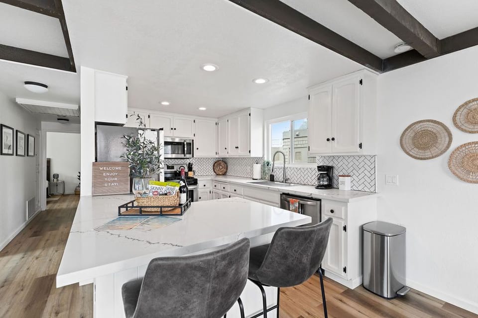 Beutiful updated kitchen, a perfect place to gather.