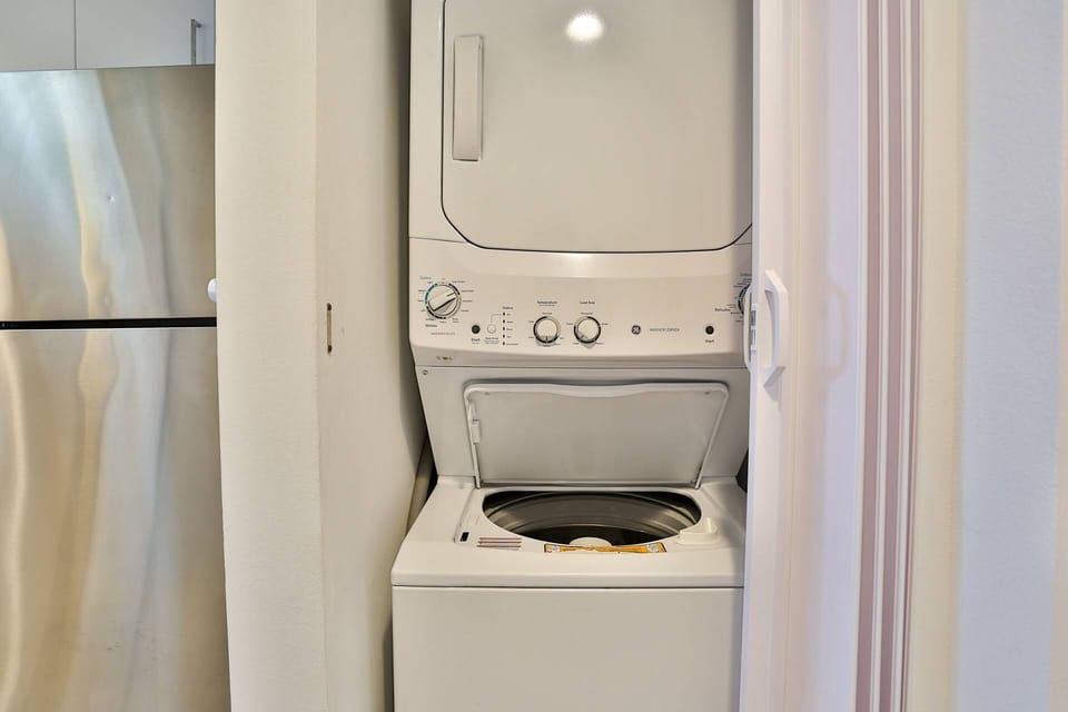 Washer and Dryer in the Condo