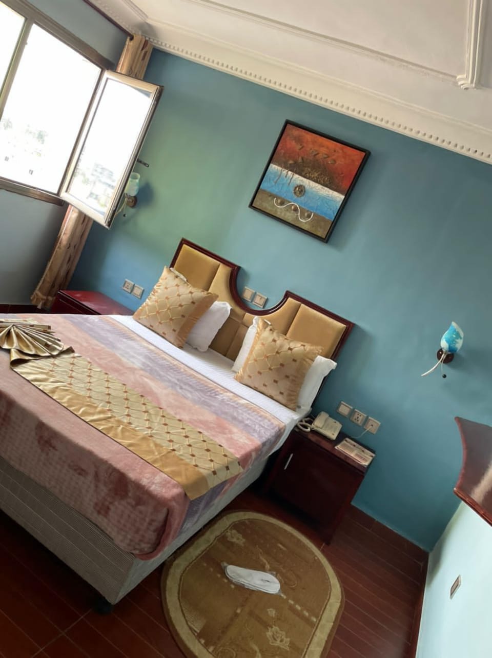 Standard Double Room | Premium bedding, in-room safe, desk, blackout drapes