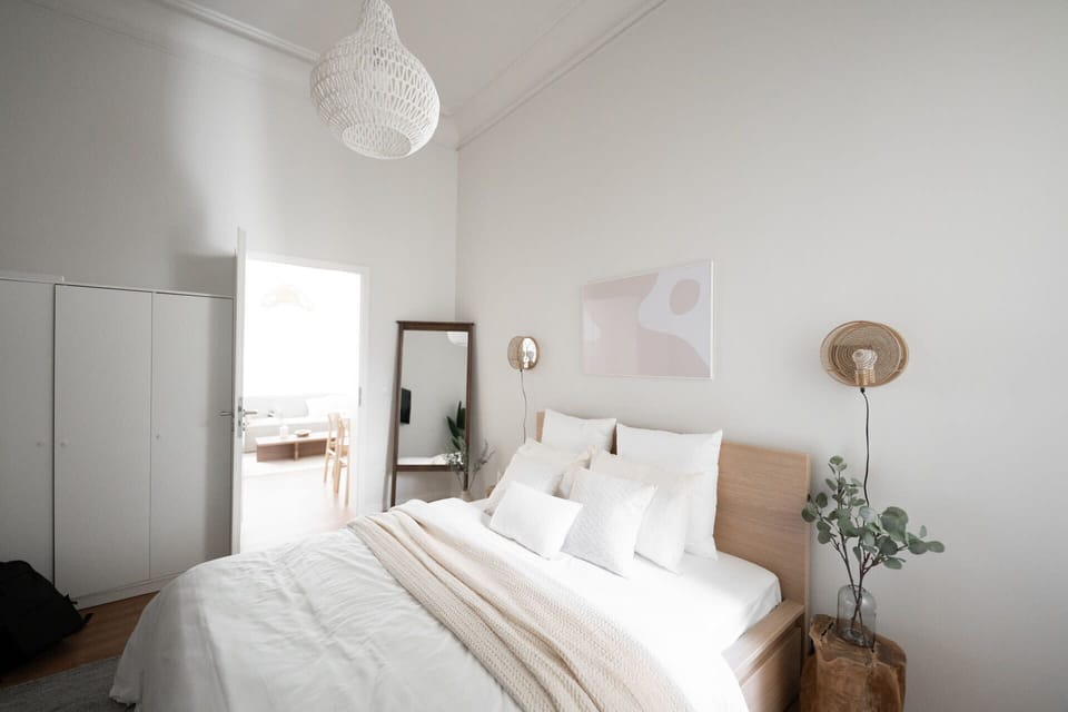 Chic simplicity for a restful night’s sleep.
