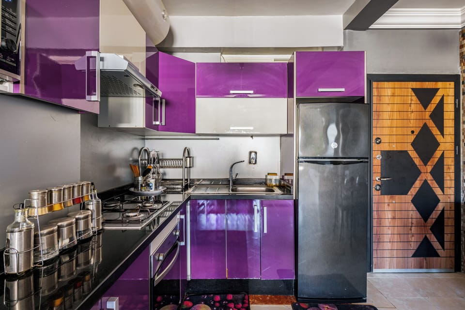 Fully equipped kitchen with all appliances for your convenience.