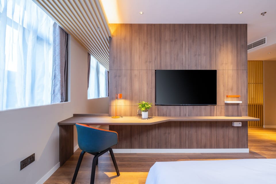 Desk, soundproofing, bed sheets