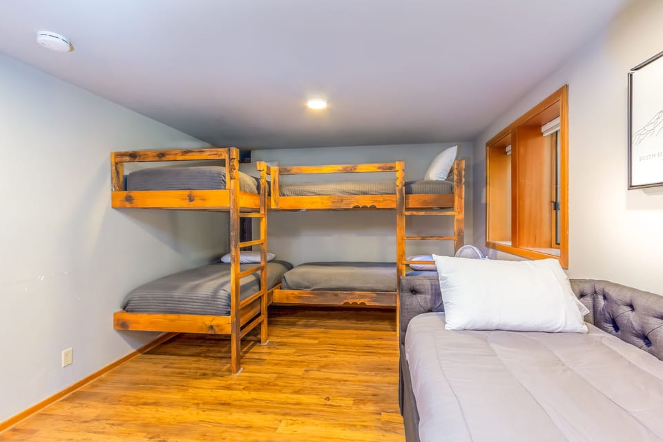 Twin Trundle with Three Bunk Bedroom - Downstairs