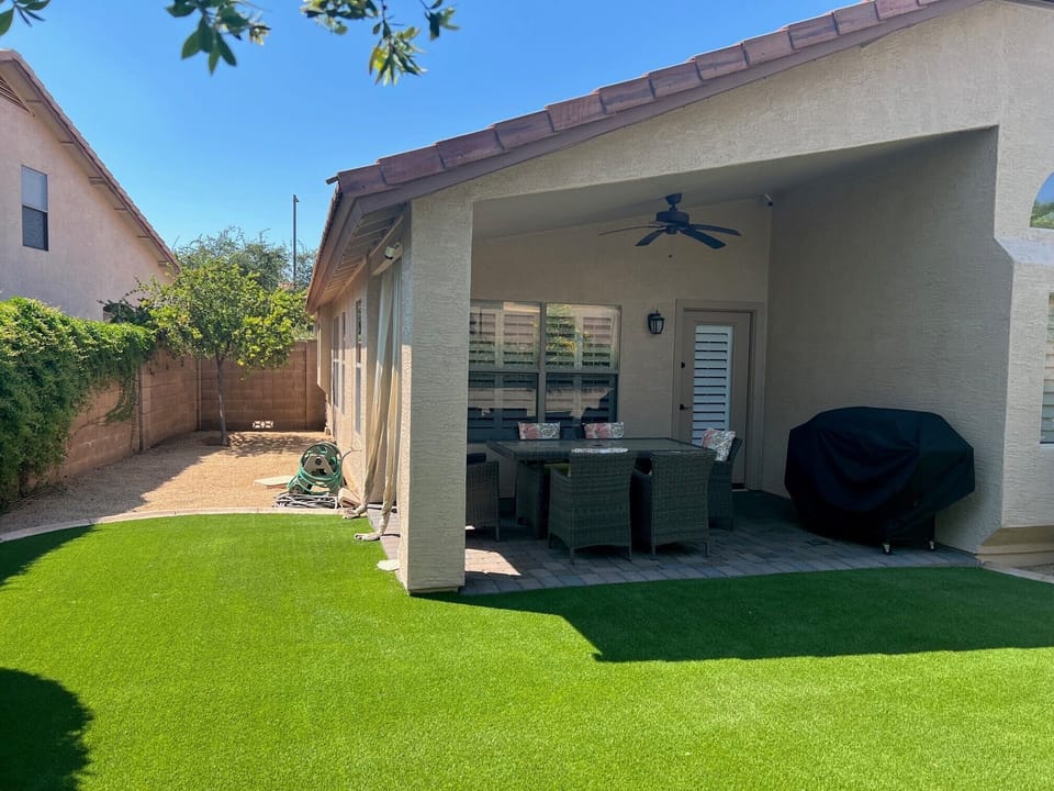 Back patio
