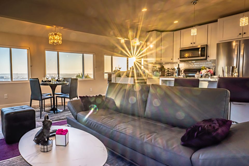 Open floorpan Penthouse