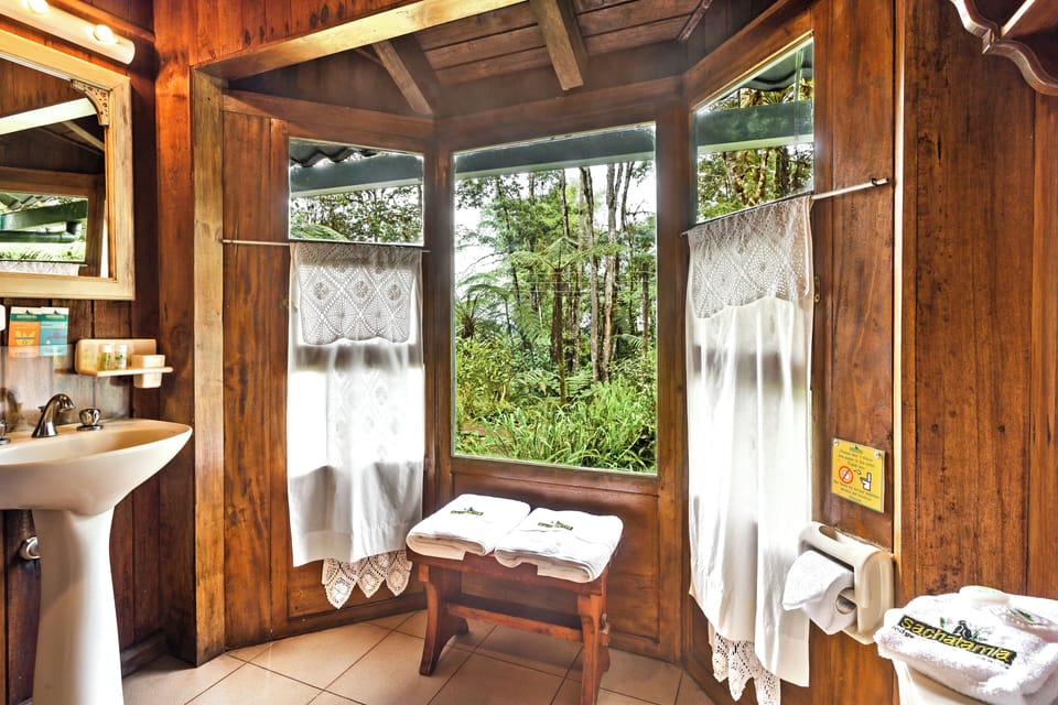 Free toiletries, hair dryer (on request), towels