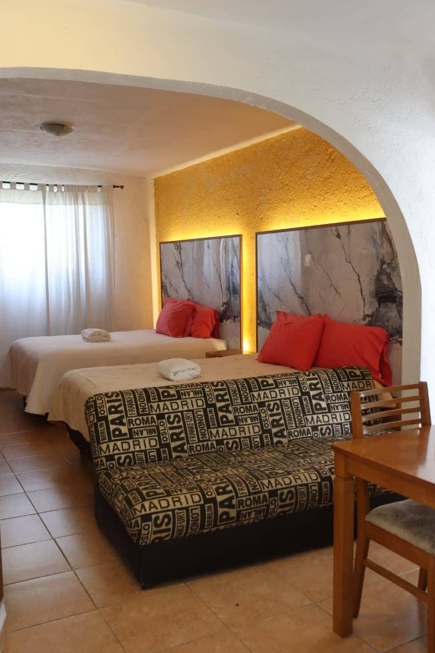 Family Double Room | Iron/ironing board (on request), WiFi (free), bed sheets