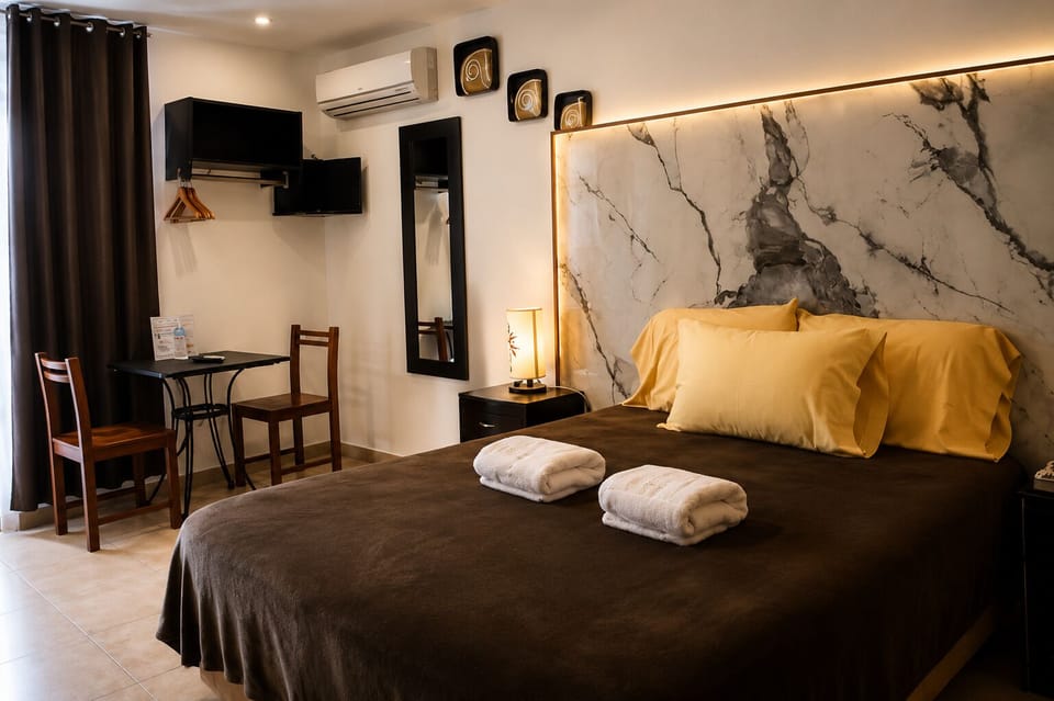 Standard Double Room | Iron/ironing board (on request), WiFi (free), bed sheets