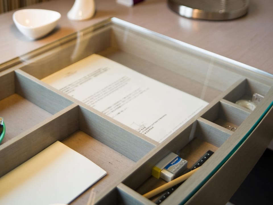 Premium bedding, down comforters, free minibar, in-room safe