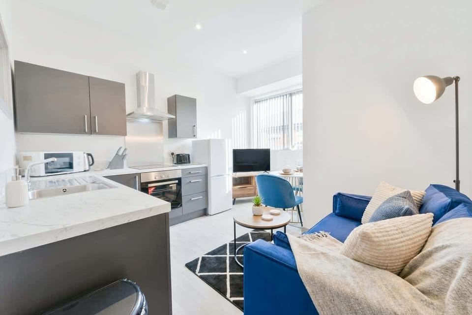 Living Space and Kitchen