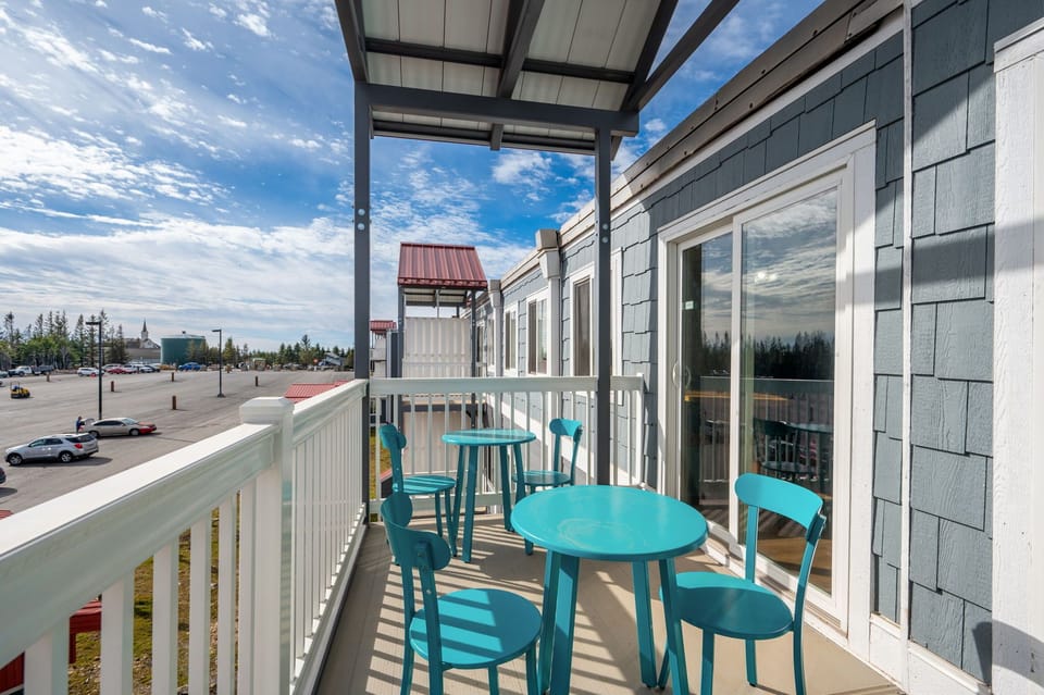 The perfect spot to enjoy your morning coffee or an evening cocktail.