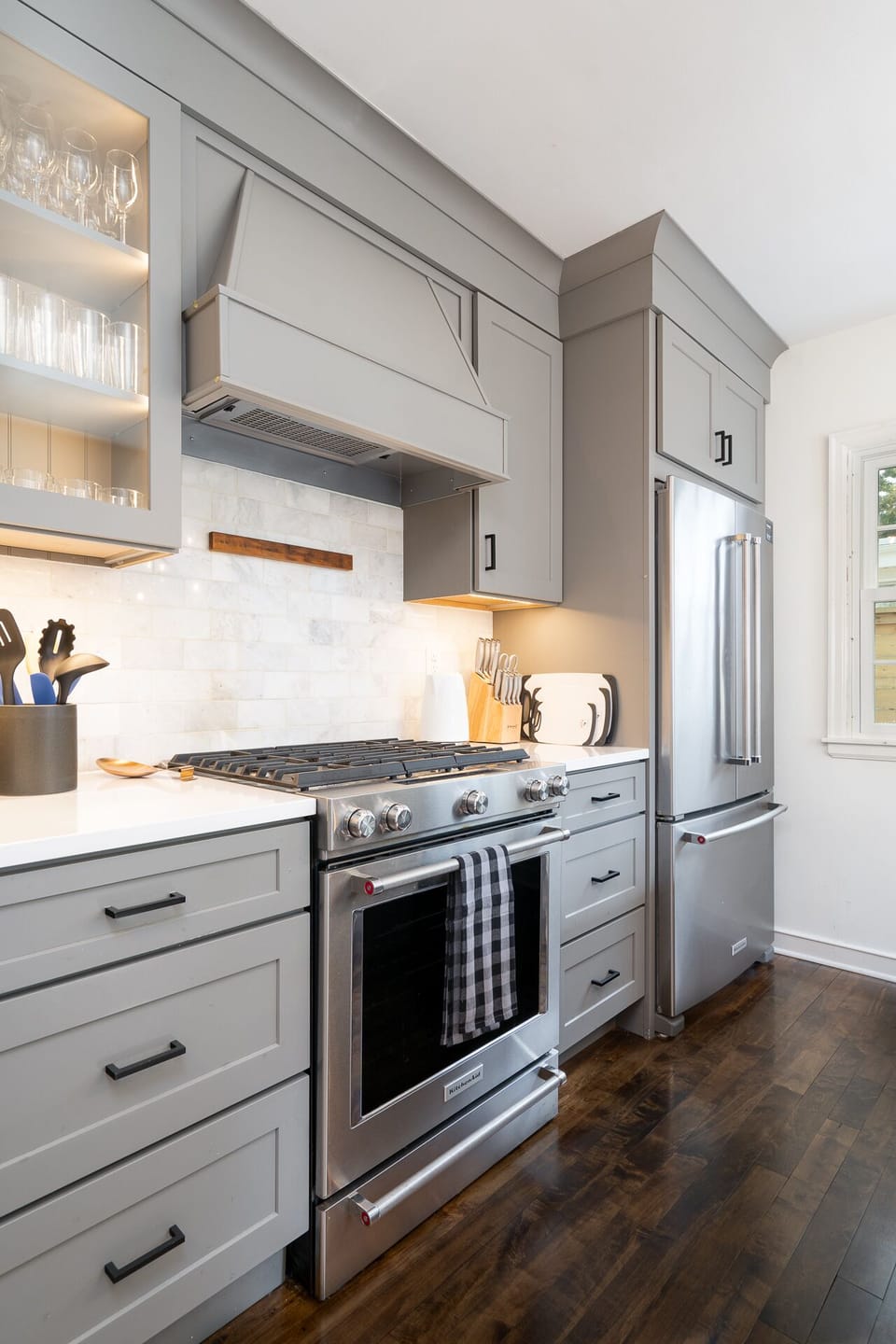 Your gourmet kitchen awaits with professional-grade appliances and elegant cabinetry, perfect for creating memorable meals during your stay.
