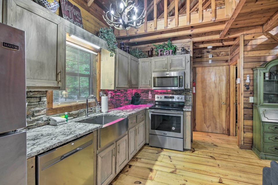 Kitchen | 1st Floor | Fully Equipped | Coffee Maker | Cooking Basics