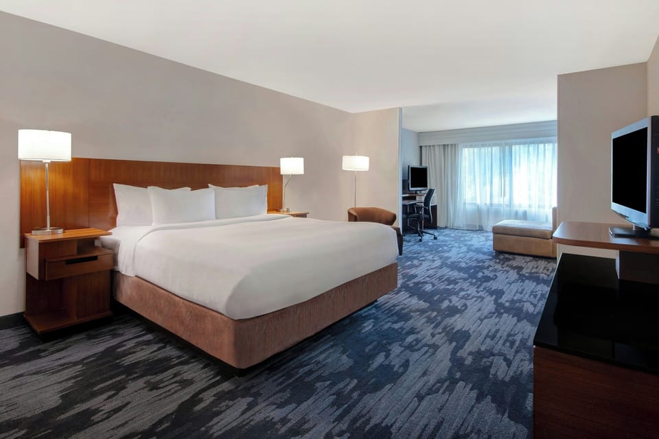 Suite, 1 King Bed with Sofa bed | Down comforters, in-room safe, desk, laptop workspace