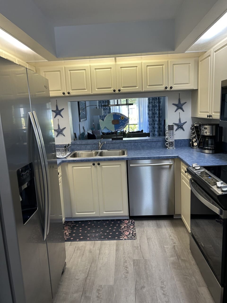 New appliances in the kitchen