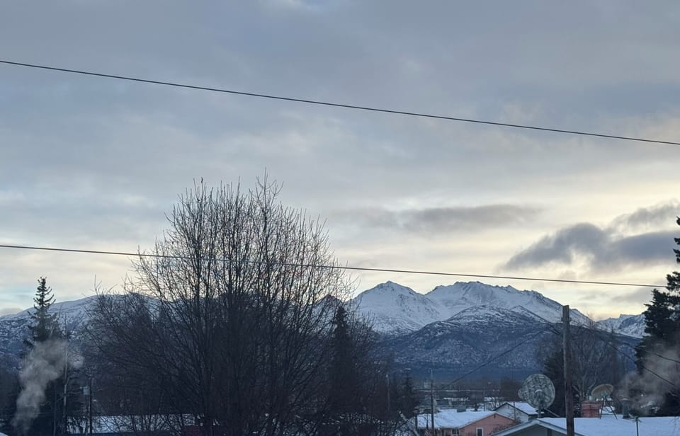Mountain View from the bedroom