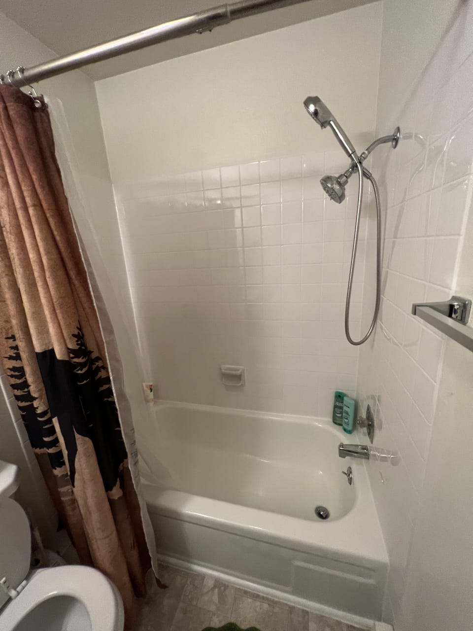 Shower and bathtub combo 