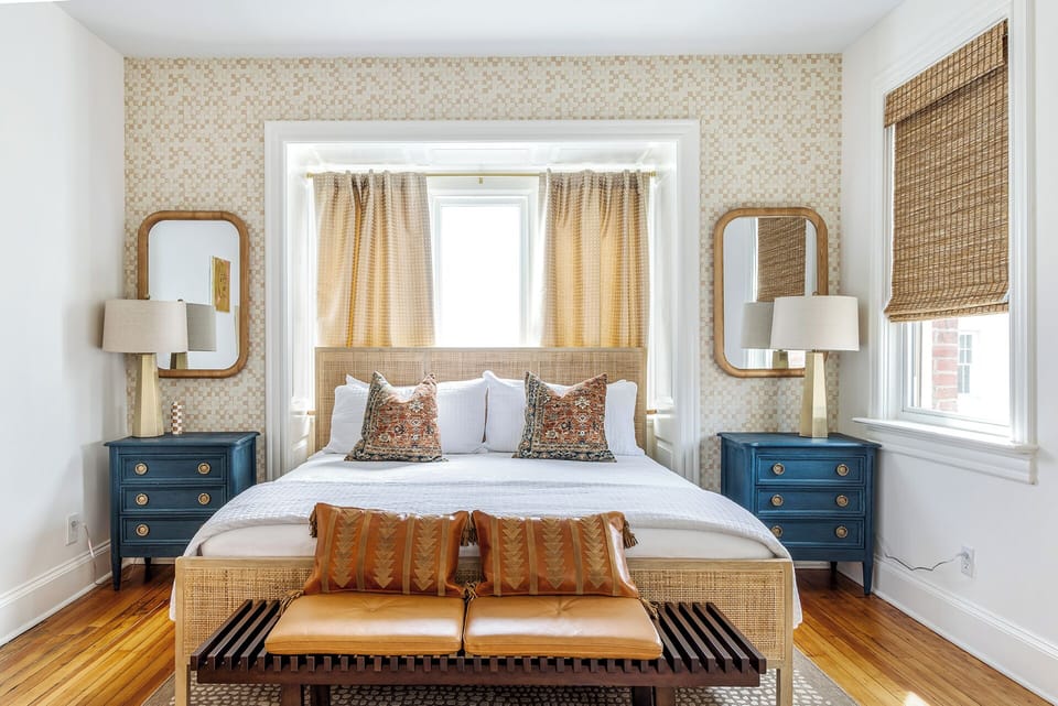 Room 8 | Premium bedding, individually decorated, individually furnished