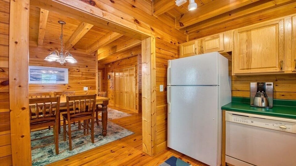 View from Kitchen into Dining Room