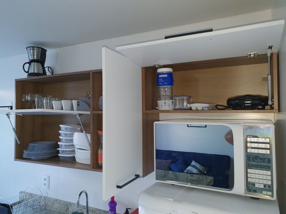 Apartment | Private kitchen | Microwave, oven, coffee/tea maker, blender