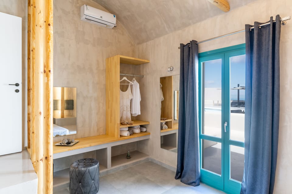 Villa, 2 Bedrooms, Pool View (Maisonette Ammos) | Wardrobe