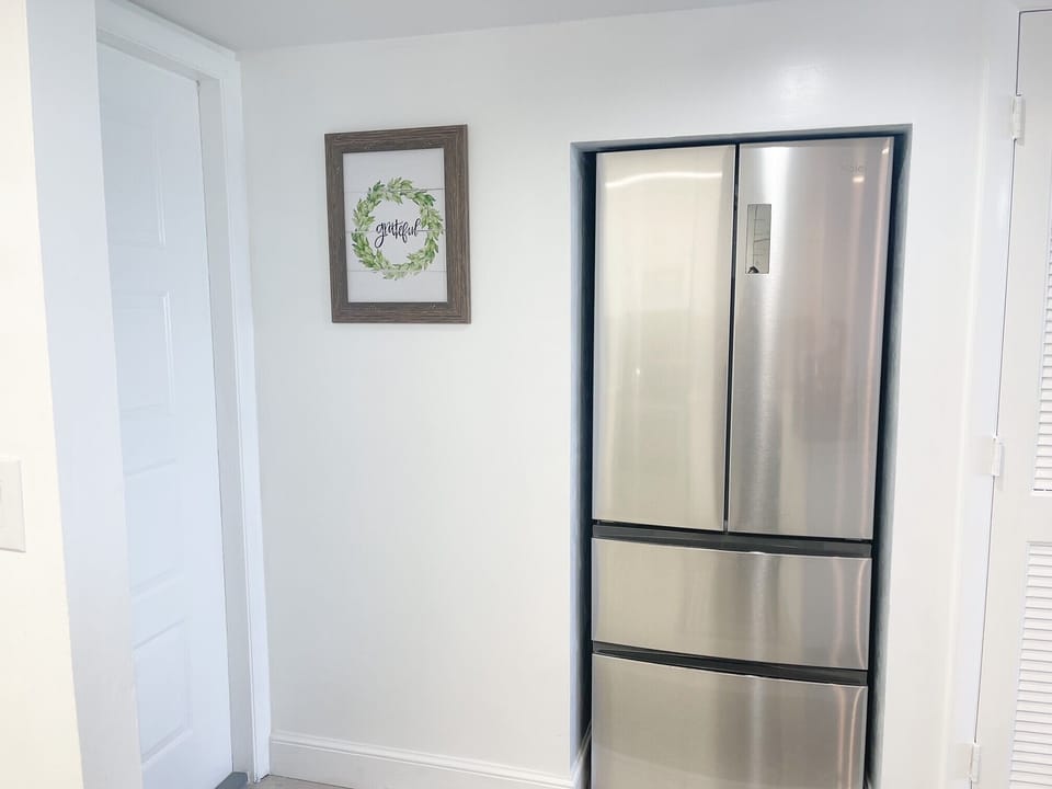 New appliances with this newly renovated condo
