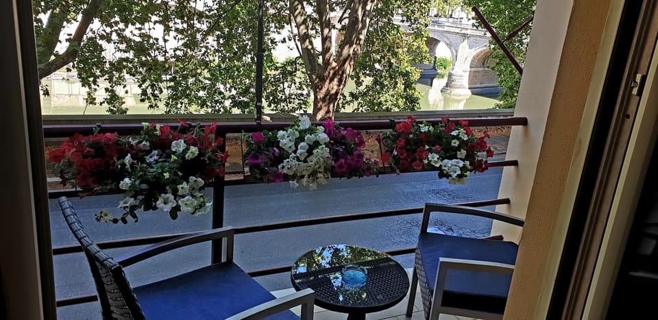 Superior Room, 1 King Bed, Non Smoking, Balcony (Annex Building-Lungotevere Marzio n.3) | Balcony