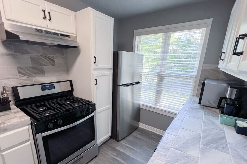 We have up to date appliances to make cooking at home a possibility for you.