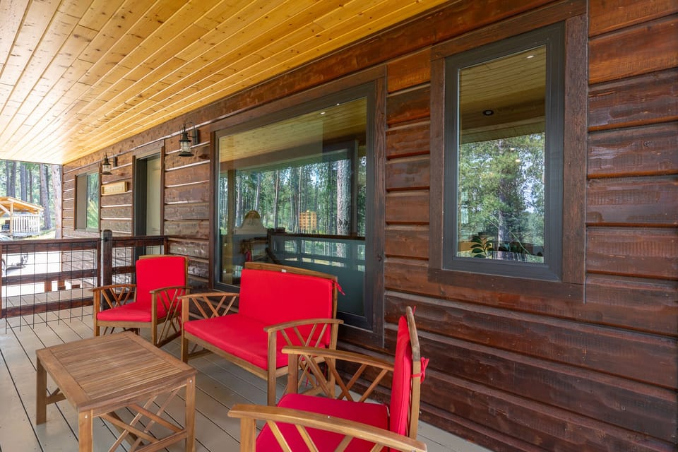 Covered side deck