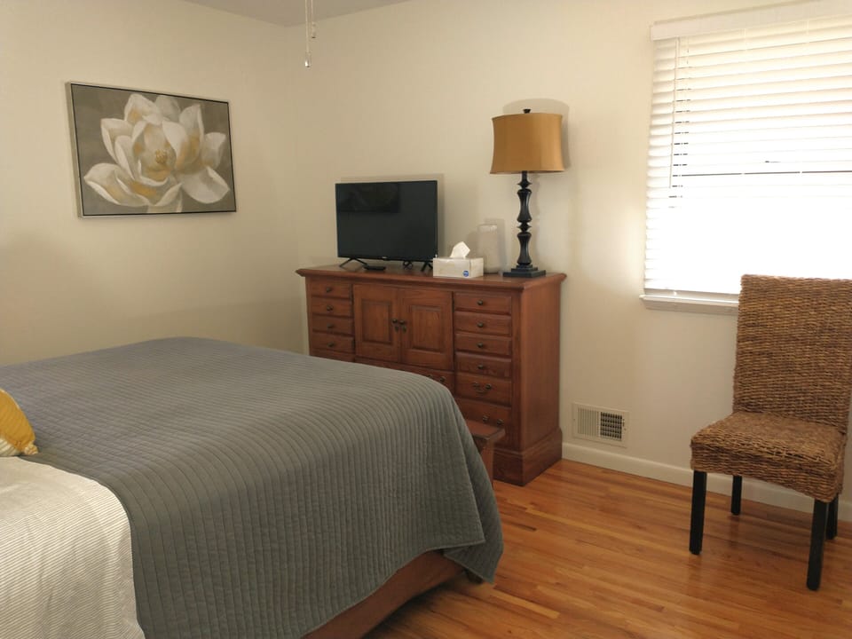 Bedroom 1: Roku TV 