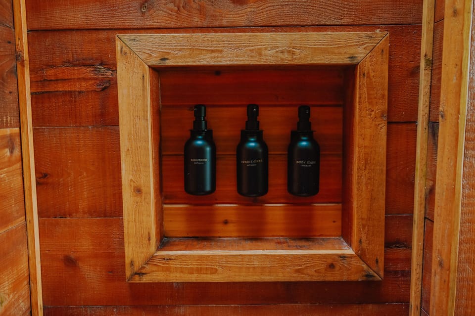 Shampoo, conditioner, & body wash