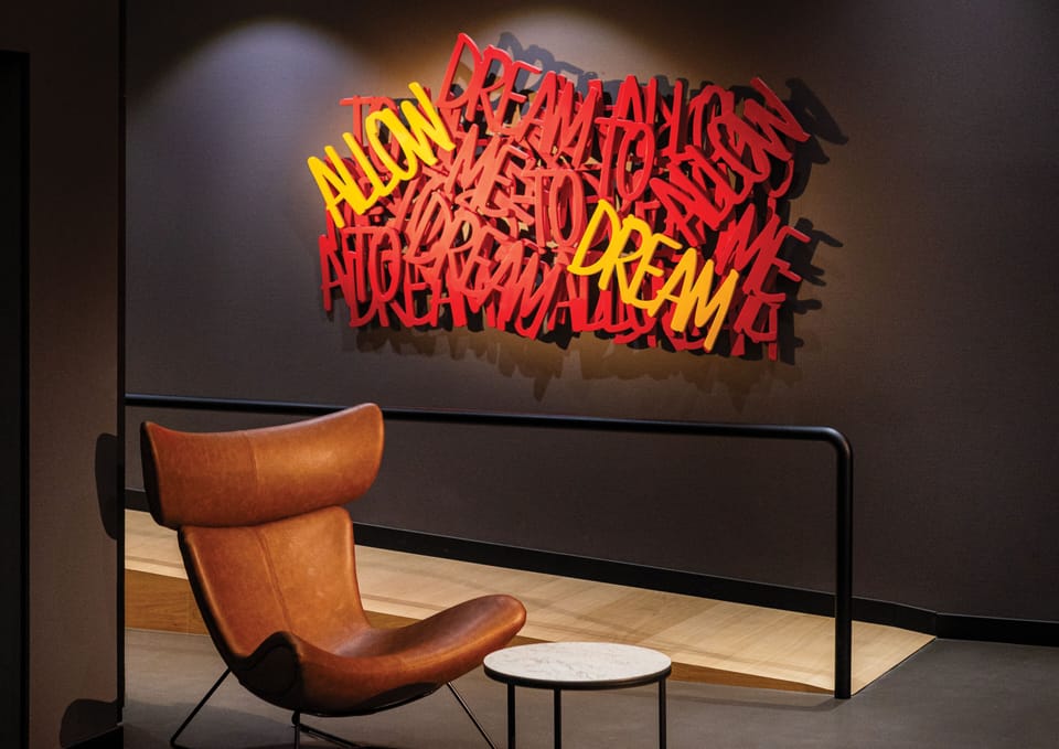 Lobby sitting area