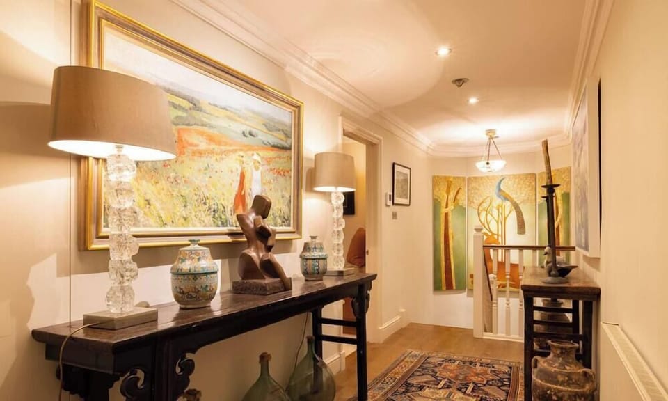 Inverness Terrace curated collection of art and decorative pieces
