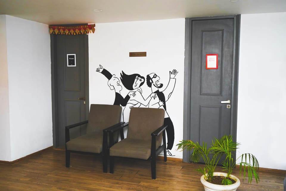 Lobby sitting area