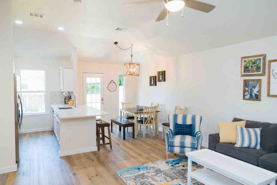 Open concept floorplan