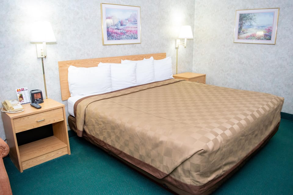 Superior Room, 1 King Bed, Non Smoking | Desk, laptop workspace, iron/ironing board, free WiFi