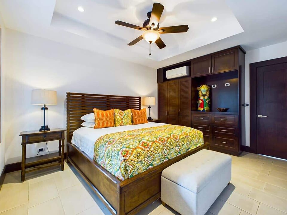 Master bedroom with large closet