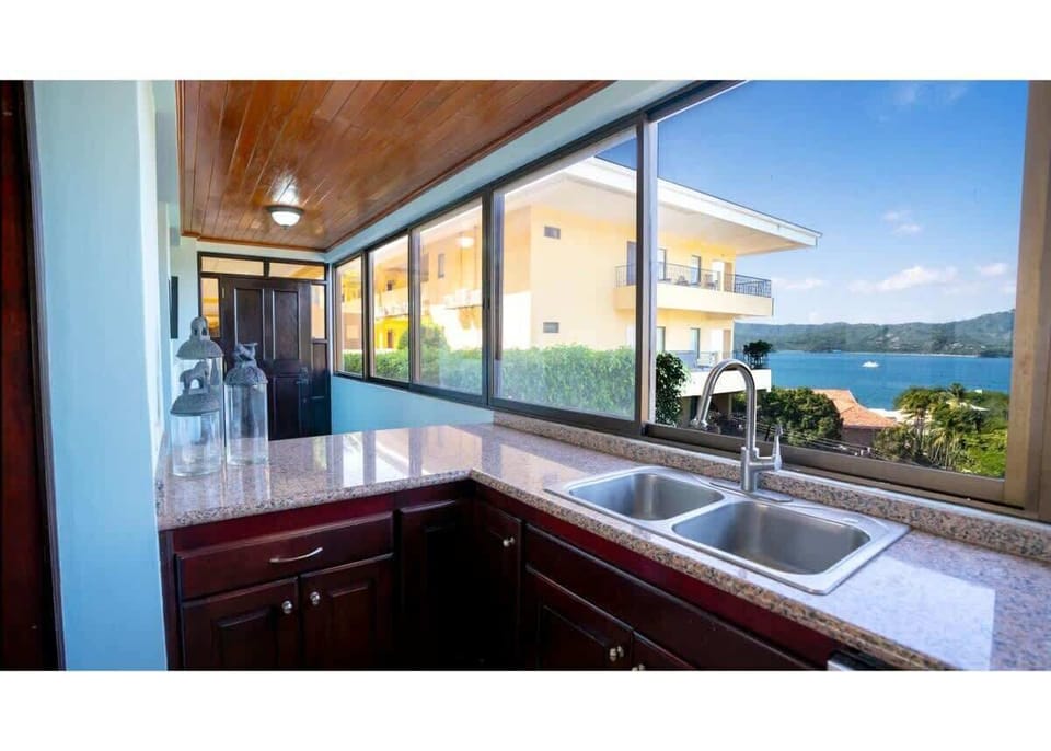 Enjoy the ocean view while you cook..