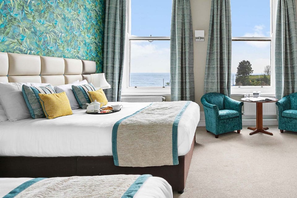 Family Room, Sea View | Hypo-allergenic bedding, in-room safe, individually decorated
