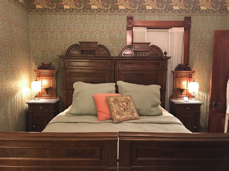 Room (Beth's Forest) | Egyptian cotton sheets, premium bedding, pillowtop beds