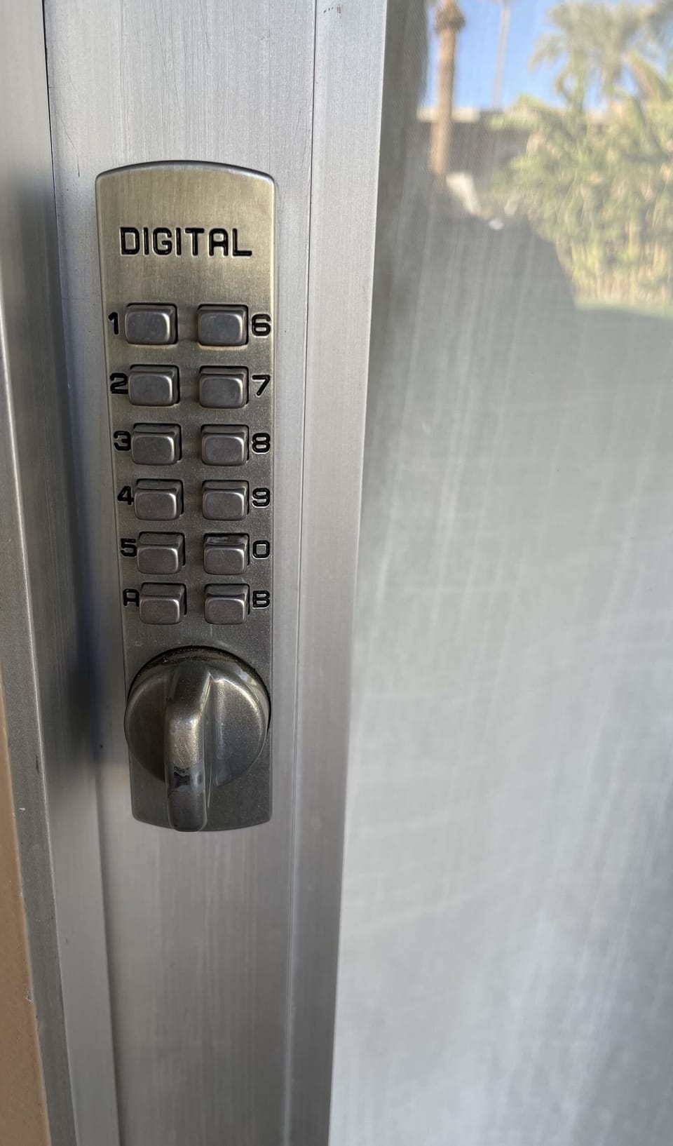 Just enter your private code on the keypad to enter your home away from home. 
