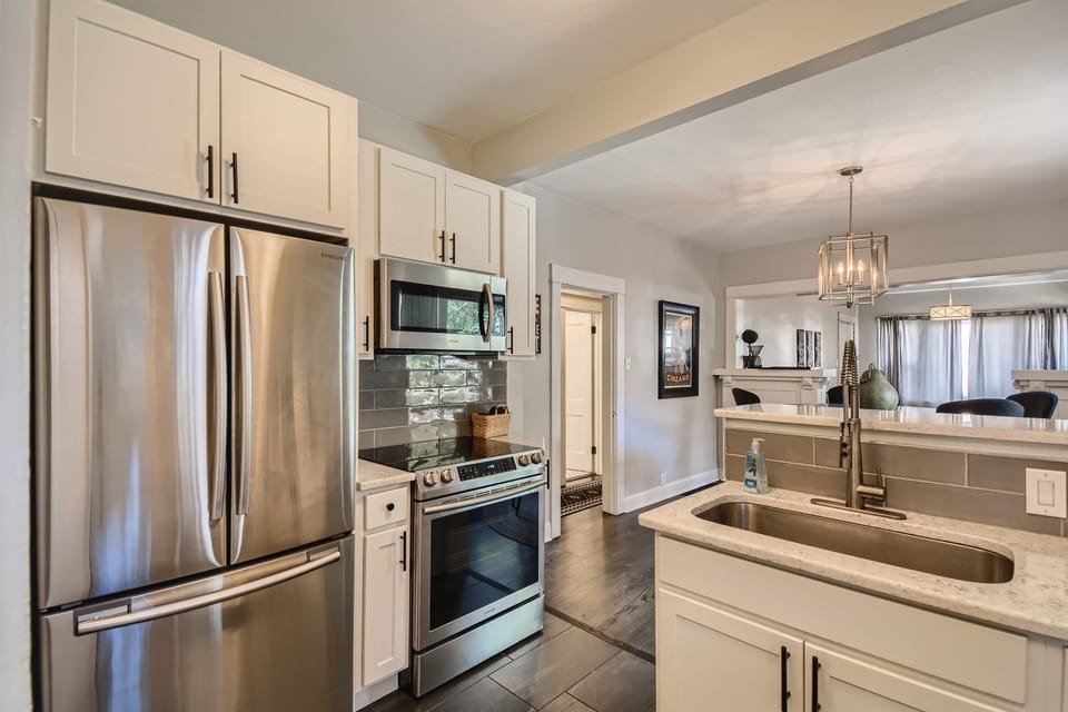 Denver Furnished Rental - Open Kitchen