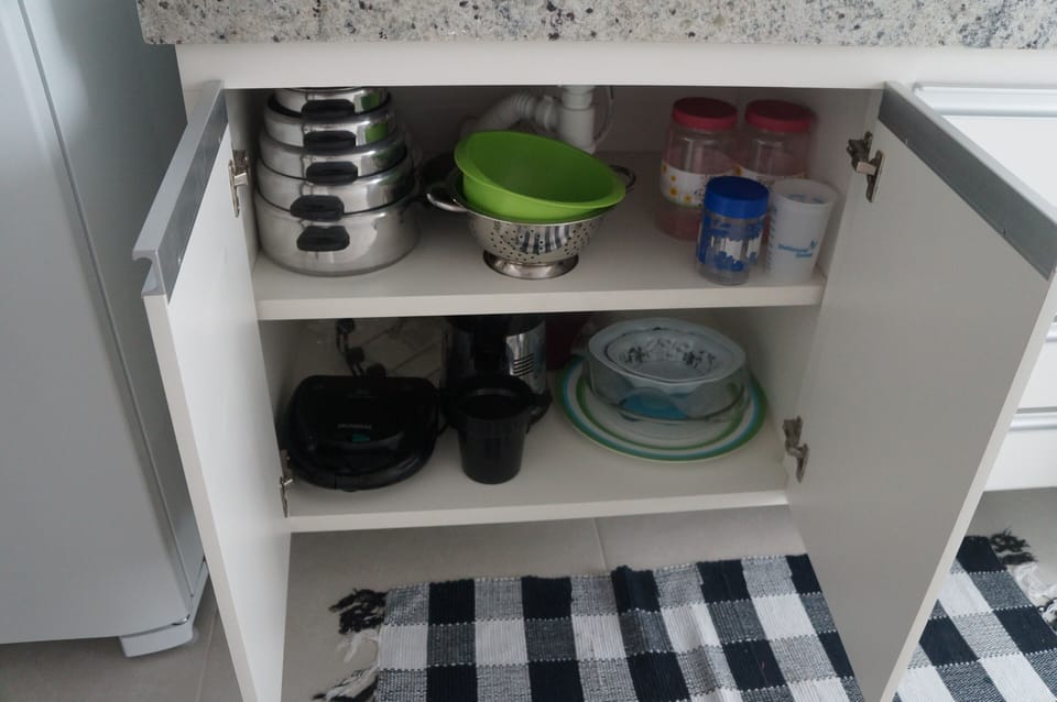 Apartment | Private kitchen | Fridge, microwave, oven, electric kettle
